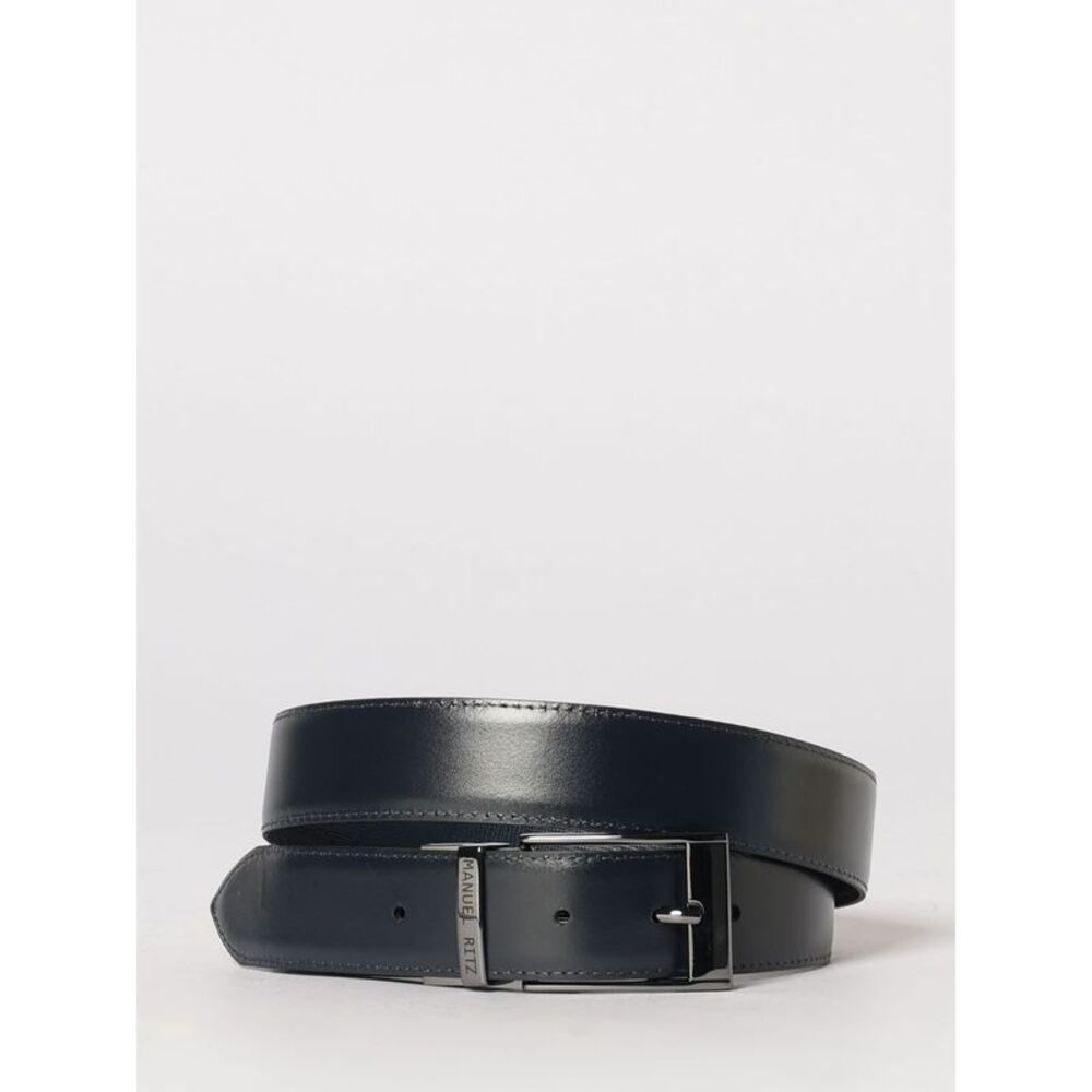 Manuel Ritz Men Reversible Leather Belt Manuel Ritz